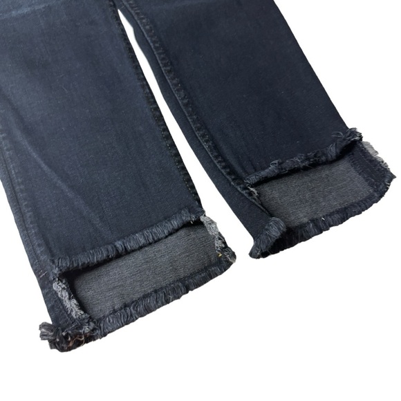 Hudson Cat Midrise Skinny w/ Step Hem dark wash womens jeans 26 LIKE NEW - Picture 7 of 14